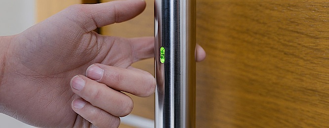 Zutritts­kontrolle bei KDN Elektro in Erfurt